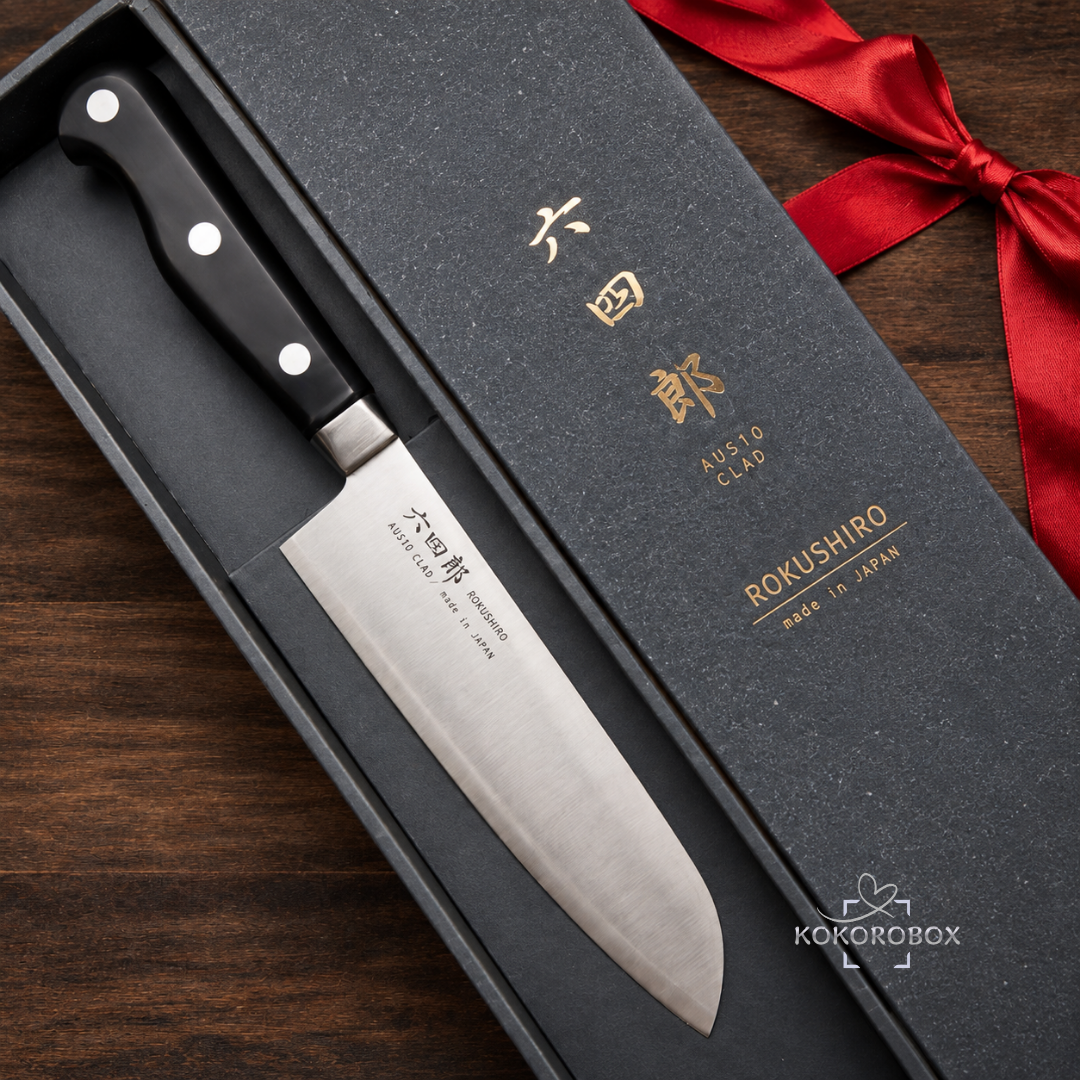 Cuchillo de Chef Santoku Japonés 170mm Acero AUS-10