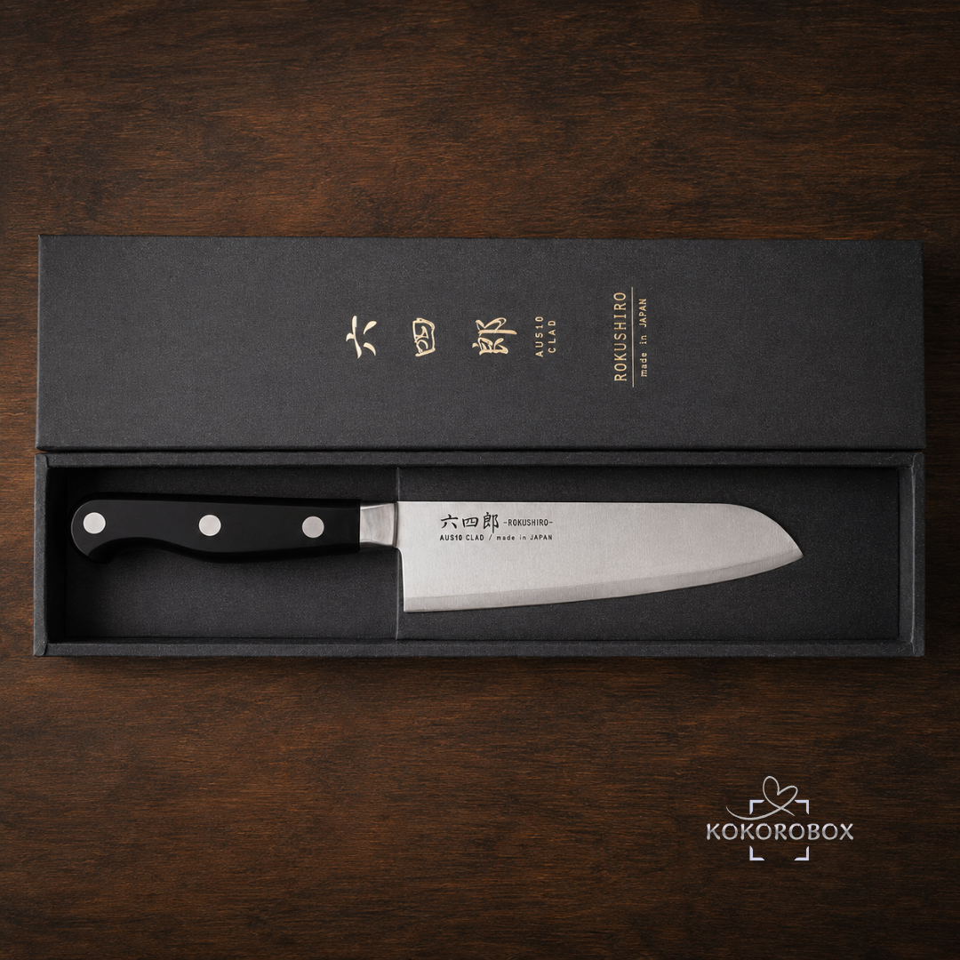 Cuchillo de Chef Santoku Japonés 170mm Acero AUS-10